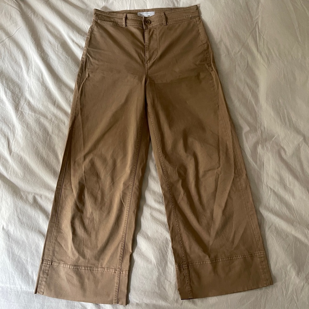 Everlane Lightweight Wide-Leg Crop Pant